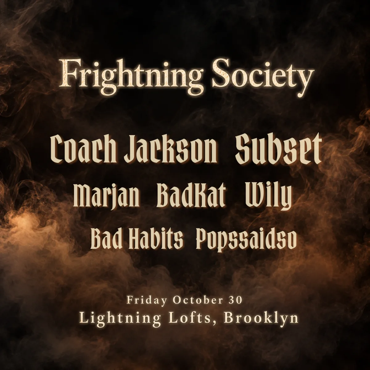 FRIGHTNING SOCIETY